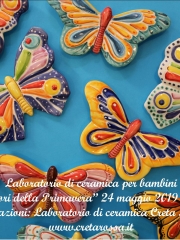 Corsi tematici di ceramica per bambini ( febbraio - maggio 2019) 